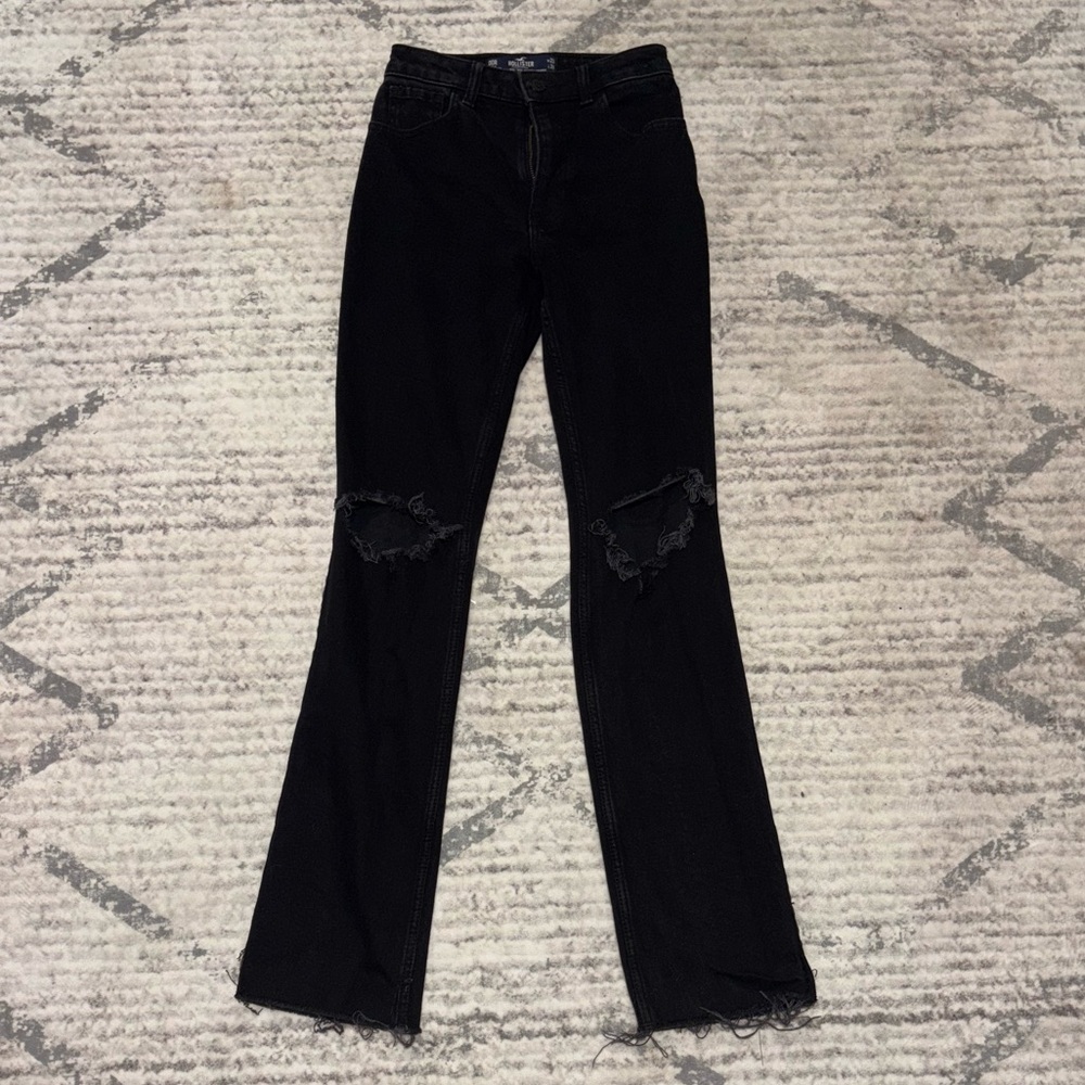 Hollister High-Rise ’90s Vintage Straight Black Size 00R